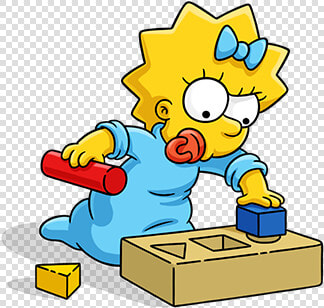 Maggie Simpson   Simpsons Characters Png  Transparent PngTransparent PNG
