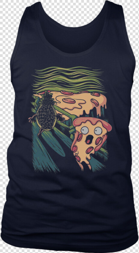 The Scream Pizza Shirt Funny Pizza   Pizza Scream T Shirt  HD Png DownloadTransparent PNG