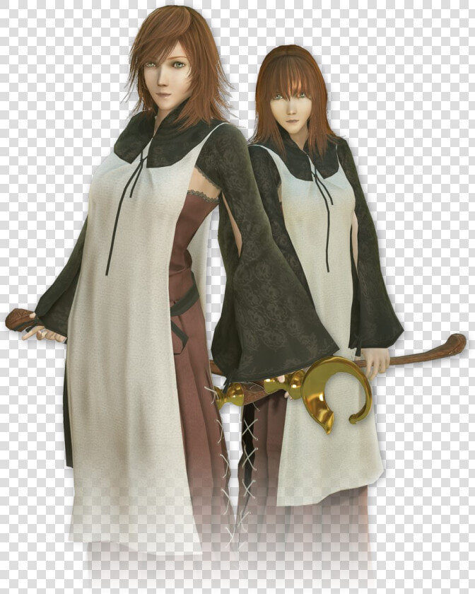 Nier Wiki   Nier Gestalt Devola And Popola  HD Png DownloadTransparent PNG