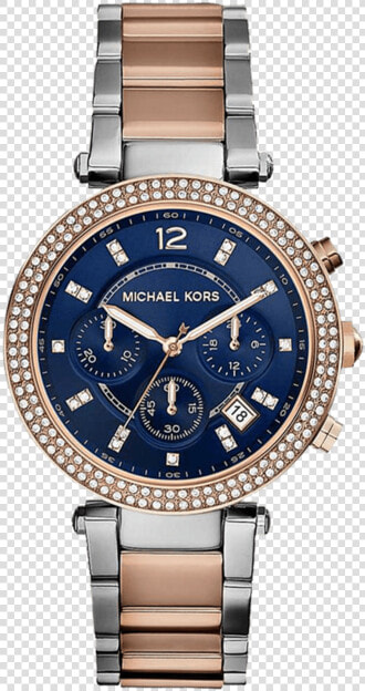 Michael Kors Ladies   Michael Kors Watches Blue Dial  HD Png DownloadTransparent PNG