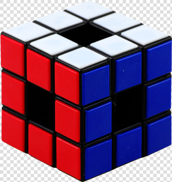 Void Cube   3x3x3   Black Body   Tiles   Hollow Rubik   Rubik  39 s Cube Online  HD Png DownloadTransparent PNG