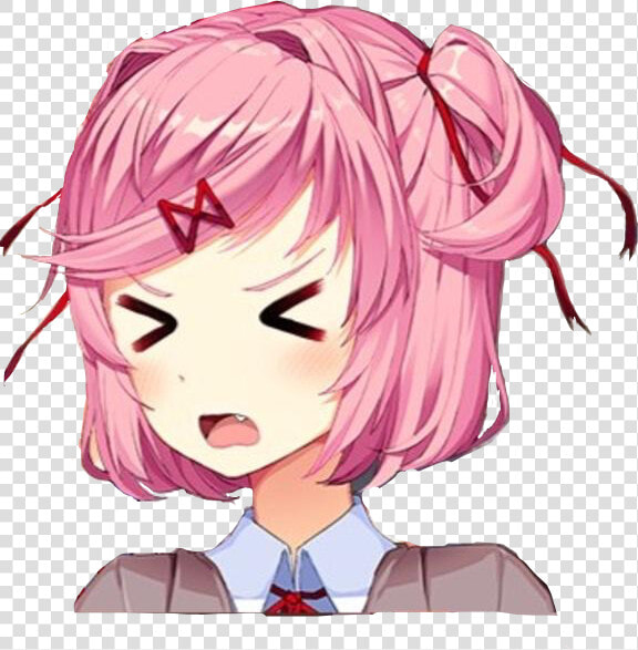 Natsuki Ddlcnatuski Ddlc Dokidokiliteratureclub Cute   Natsuki Ddlc Cute  HD Png DownloadTransparent PNG