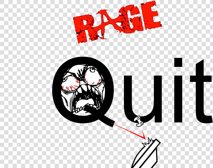Rage quit   Rage Quit Png  Transparent PngTransparent PNG