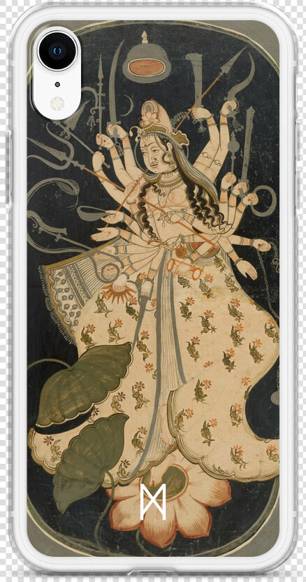Dt4003 Logo Png White Mockup Case On Phone Default   Mahadevi  The Great Goddess  Transparent PngTransparent PNG