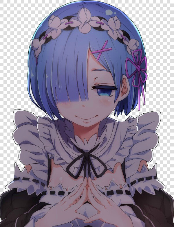 Transparent Rem Re Zero Png   Kara Hajimeru Isekai Seikatsu Rem  Png DownloadTransparent PNG