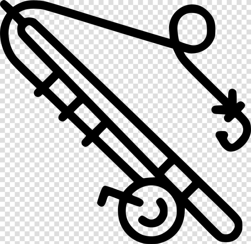 Fishing Rod   Fishing Rod Icon  HD Png DownloadTransparent PNG
