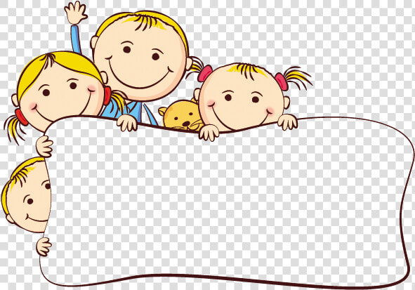Cute School Border Clipart Jpg Library Download Child   Friends Ppt  HD Png DownloadTransparent PNG