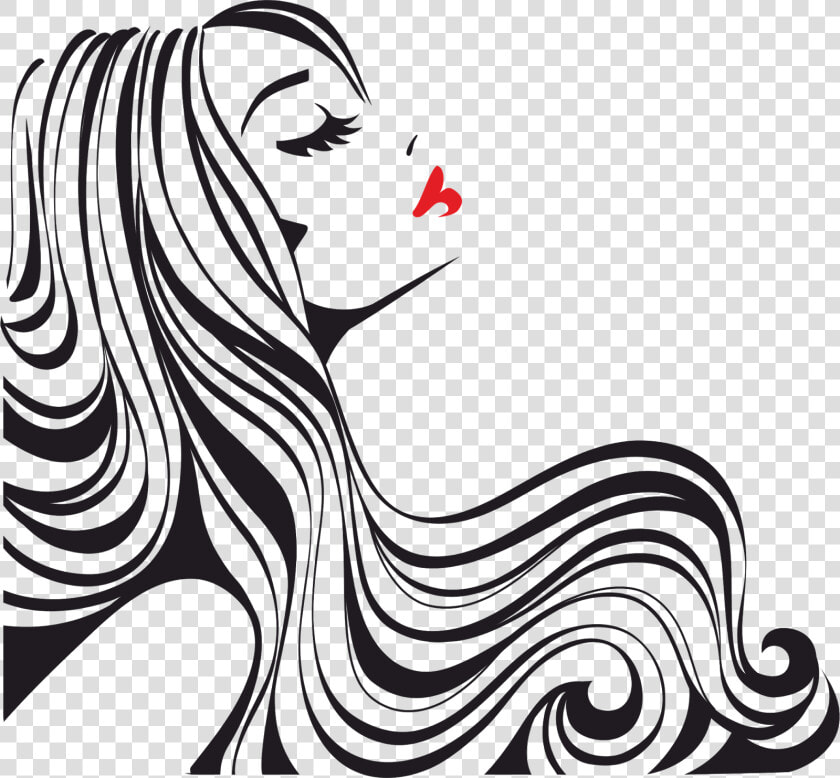 Hairdressing Woman Silhouette Royalty free Free Hq   Beauty Parlour Clip Art  HD Png DownloadTransparent PNG