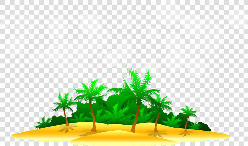 Seawater Clip Art Beach   Cartoon Island  HD Png DownloadTransparent PNG