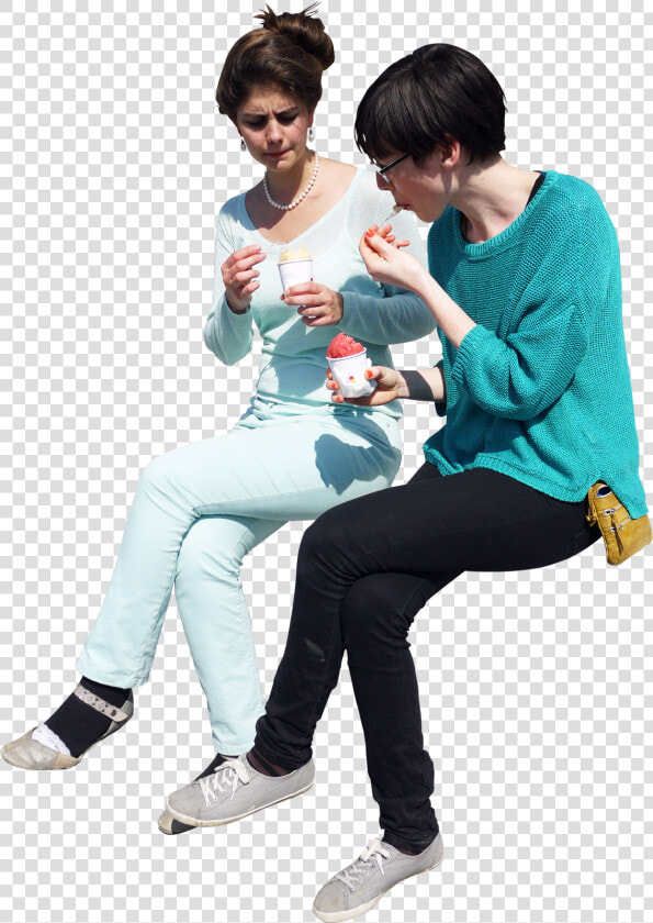 People Sitting  Skalgubbar   People Ice Cream Png  Transparent PngTransparent PNG