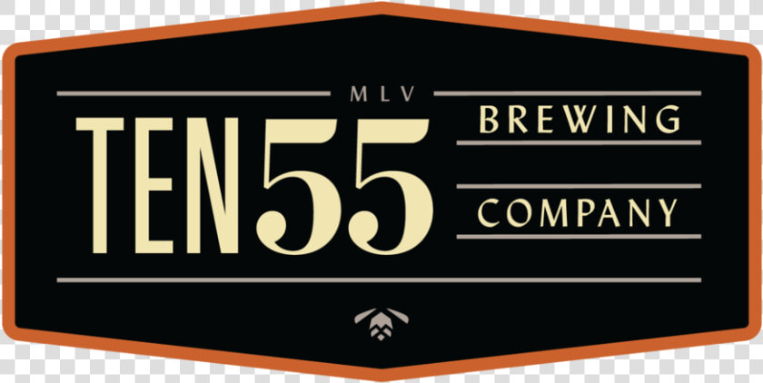 Ten55 Brewing Co Logo Horizontal   Ten 55 Brewery  HD Png DownloadTransparent PNG
