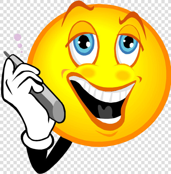 Call Duration Summaries Crazy Face Emoticon Facebook   Smiley Face On The Phone  HD Png DownloadTransparent PNG
