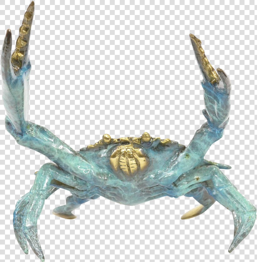Blue Crab Bronze Sculpture On Chairish   Chesapeake Blue Crab  HD Png DownloadTransparent PNG