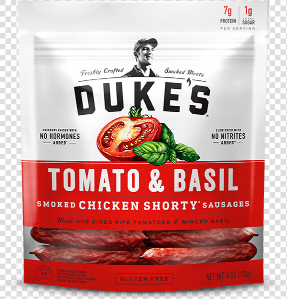 Tomato  amp  Basil   Duke  39 s Hickory Peach Bbq  HD Png DownloadTransparent PNG