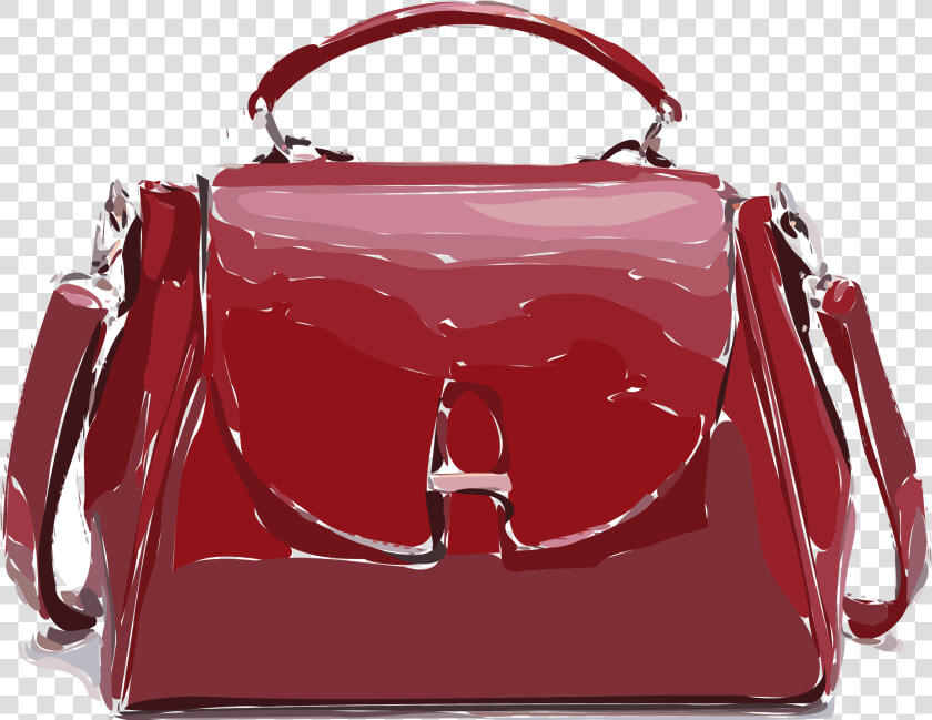 Leather brand luggage Bags   Clipart Red Purse Free  HD Png DownloadTransparent PNG