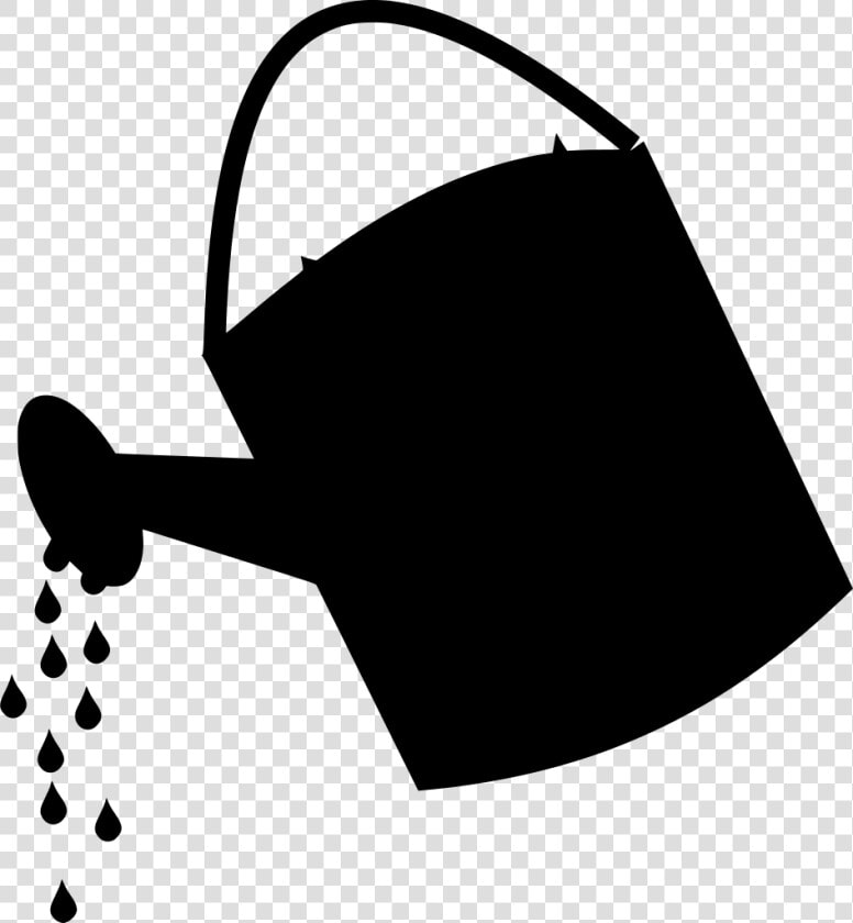 Transparent Watering Can Png   Watering Can Png Silhouette  Png DownloadTransparent PNG