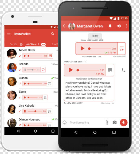 Voicemail Transcription   Instavoice  HD Png DownloadTransparent PNG