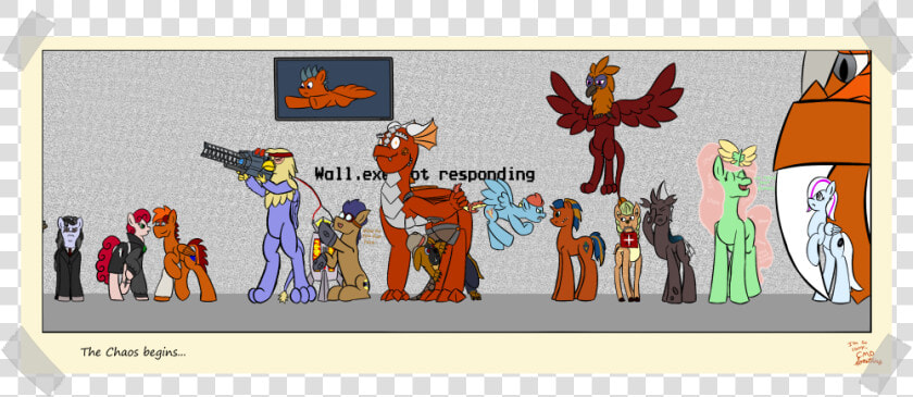 The Chaos Has Begun   ask Emerald Rook Pioneer S Reaction   Cartoon  HD Png DownloadTransparent PNG