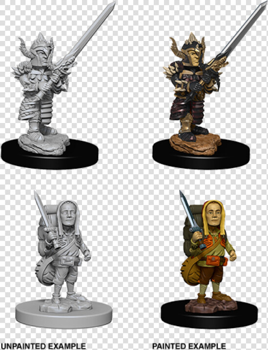 Wzk73386 Male Halfling Fighter  4   Nolzur  39 s Marvelous Miniatures Halfling  HD Png DownloadTransparent PNG