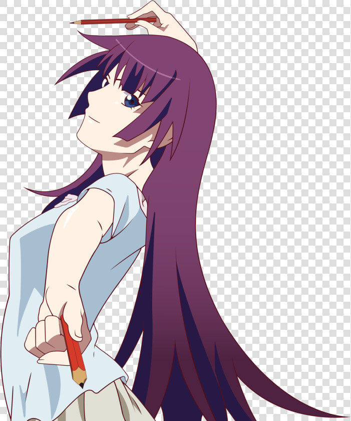 Senjougahara Hitagi   Android Senjougahara  HD Png DownloadTransparent PNG