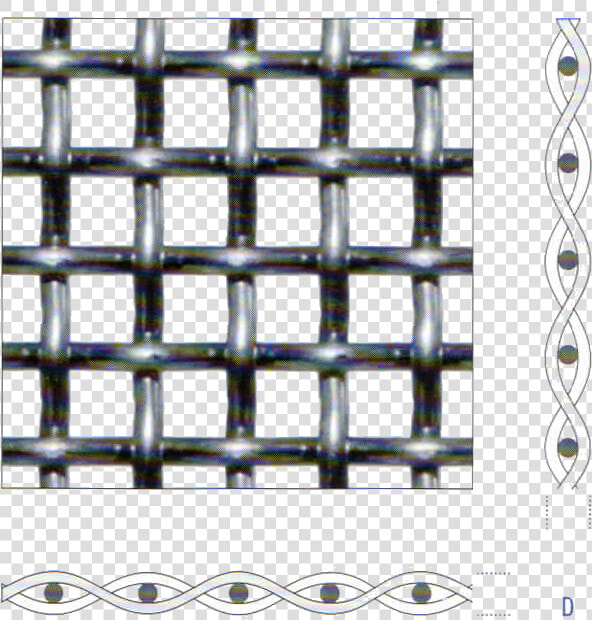 Plain Weave Square Mesh Trsp   Wire Mesh Weaving Type  HD Png DownloadTransparent PNG