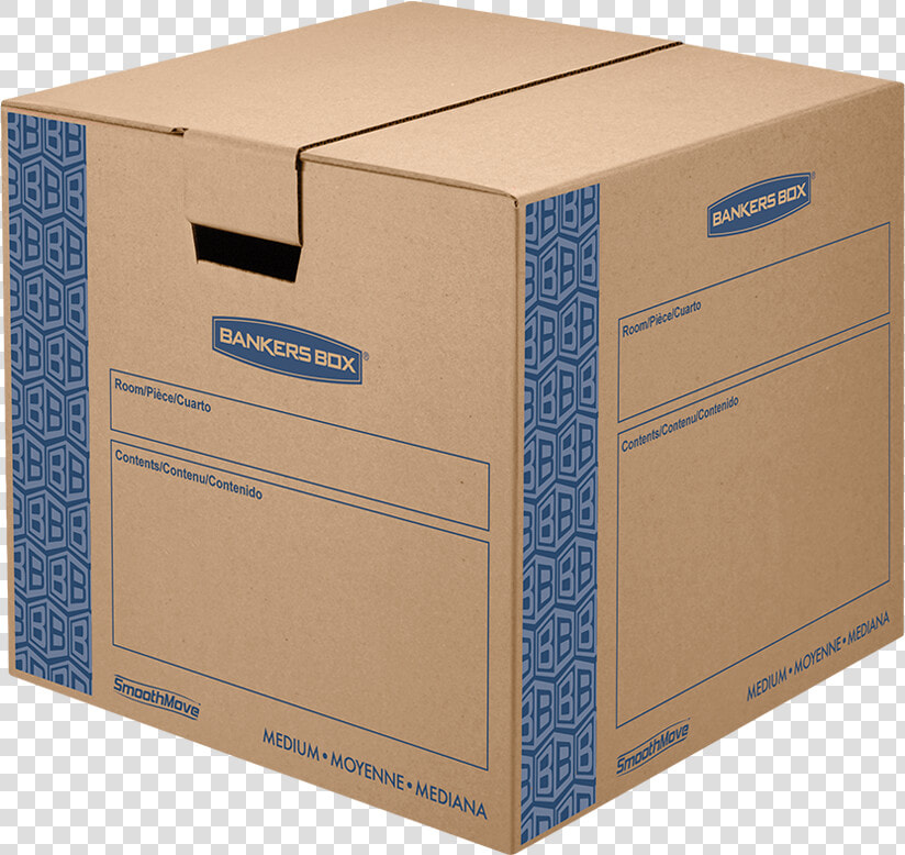 Bankers Box® Smoothmove™ Moving  amp  Storage   Cardboard Boxes Walmart Canada  HD Png DownloadTransparent PNG