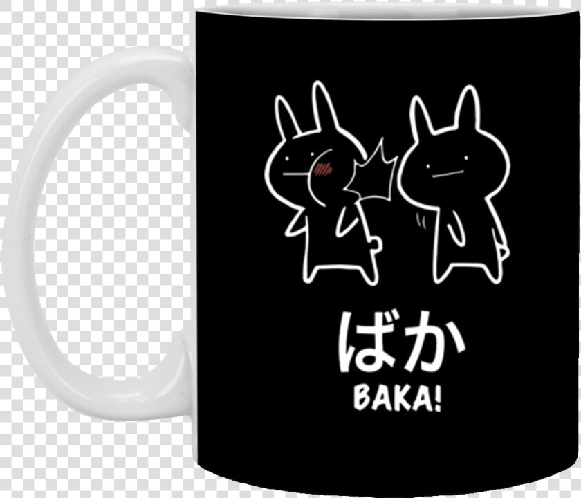 Funny Anime Baka Rabbit Slap 11 Oz Mug   Baka Japanese T Shirt  HD Png DownloadTransparent PNG