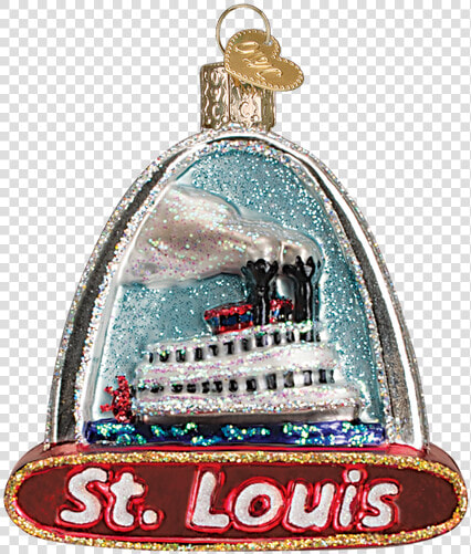St Louis Arch And Landmarks Glass Ornament   Locket  HD Png DownloadTransparent PNG