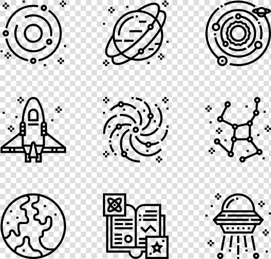 Astronautics Technology   Family Line Icon Png  Transparent PngTransparent PNG