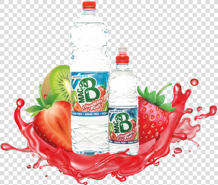 Our Bottle Of Strawberry And Kiwi Flavoured Spring   Fruit  HD Png DownloadTransparent PNG