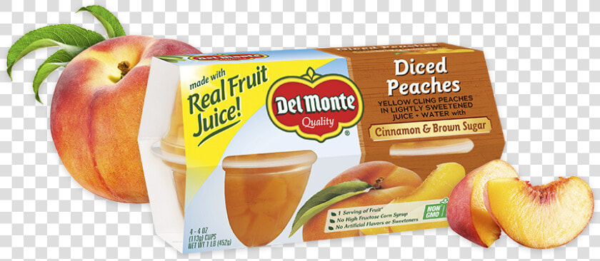 Peaches With Cinnamon  amp  Brown Sugar  Fruit Cup® Snacks  HD Png DownloadTransparent PNG