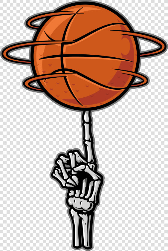 Bonafide Basketball skeleton Hand ©copyright   Basketball Skeleton  HD Png DownloadTransparent PNG
