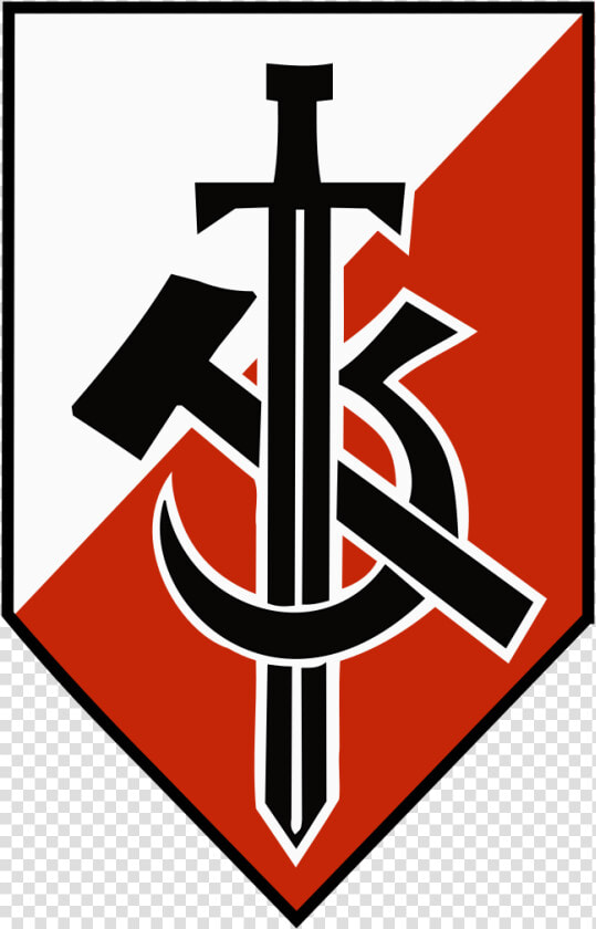 Anyway Hammer Sickle   Polish National Socialist Party  HD Png DownloadTransparent PNG