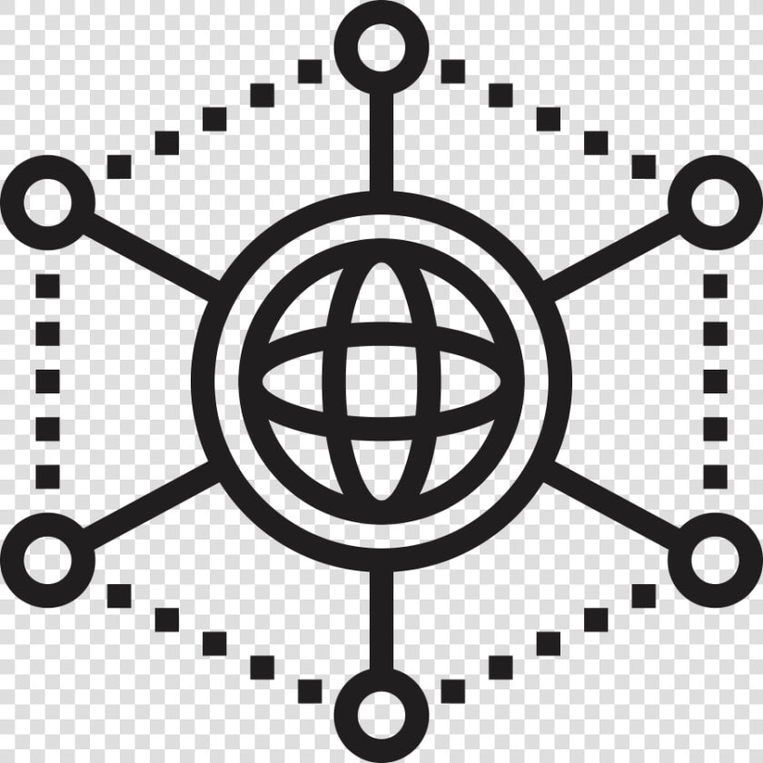 Our Network   White Blockchain Icon Png  Transparent PngTransparent PNG