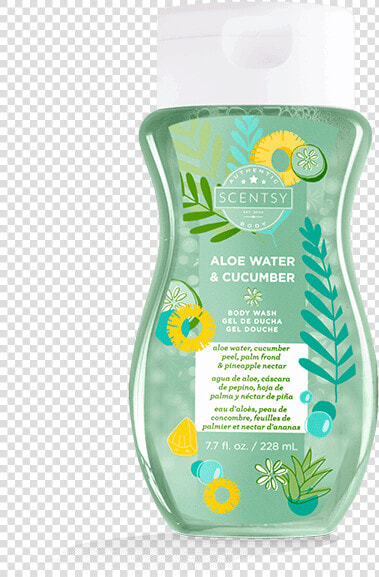 Aloe Water  amp  Cucumber Body Wash   Lemon  HD Png DownloadTransparent PNG