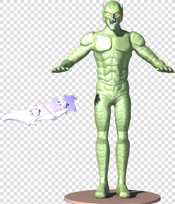 Green Goblin Glider   Figurine  HD Png DownloadTransparent PNG