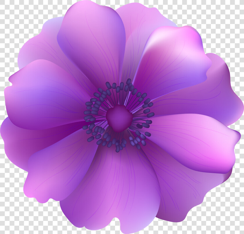 Flower Computer Icons Purple Clip Art   Purple Flower Transparent Background  HD Png DownloadTransparent PNG
