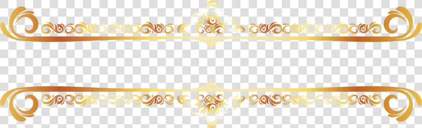 Clip Art Border Line Png   Border Gold Vector Png  Transparent PngTransparent PNG