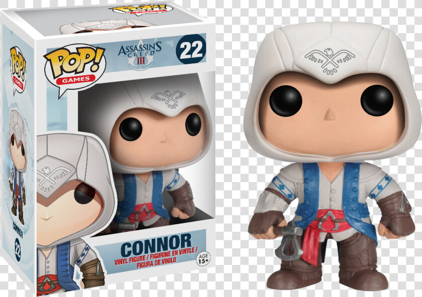 Funko Pop Assassin  39 s Creed Connor  HD Png DownloadTransparent PNG