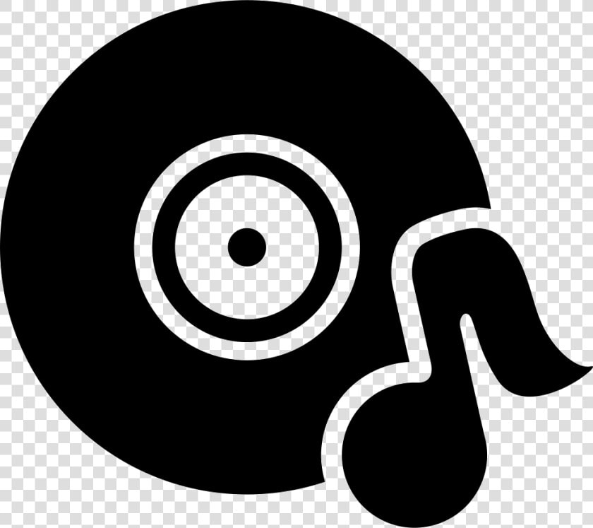 Music Disc With Music Note   Music Disc  HD Png DownloadTransparent PNG
