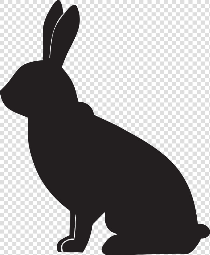 Rabbit Silhouette Png Clip Art Imageu200b Gallery Yopriceville  Transparent PngTransparent PNG