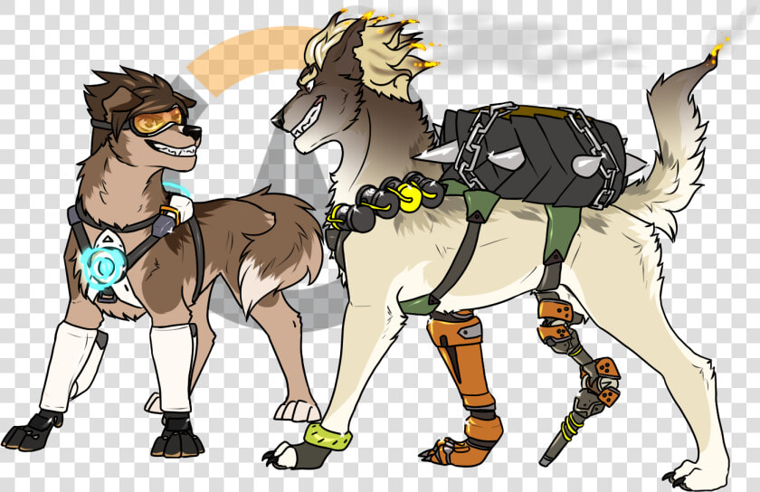 Tracer And Junkrat   Overwatch Tracer And Junkrat  HD Png DownloadTransparent PNG