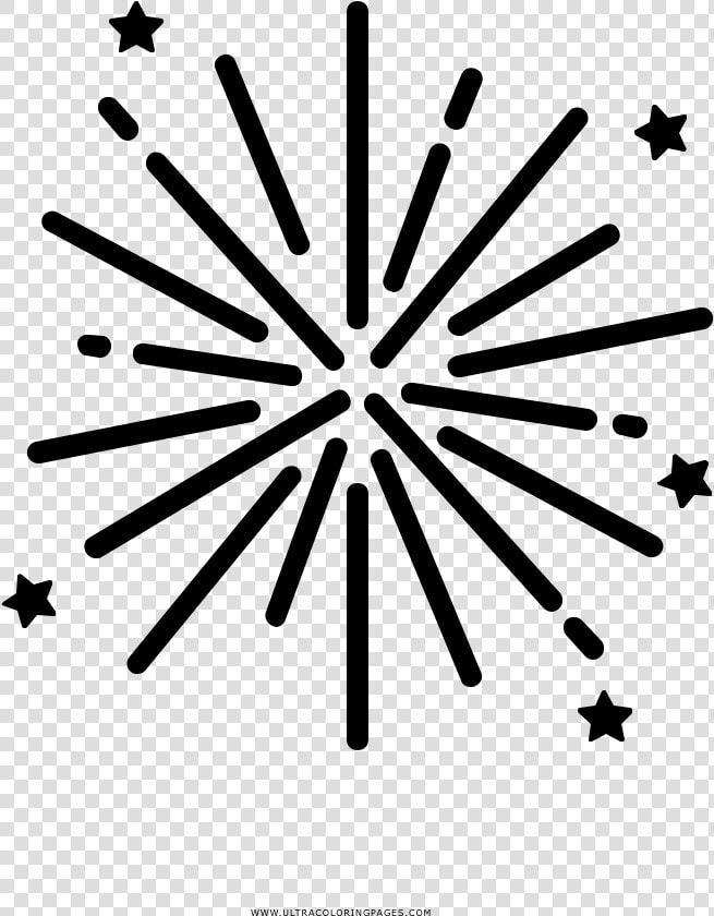 Firework Coloring Page   Firework Icon  HD Png DownloadTransparent PNG