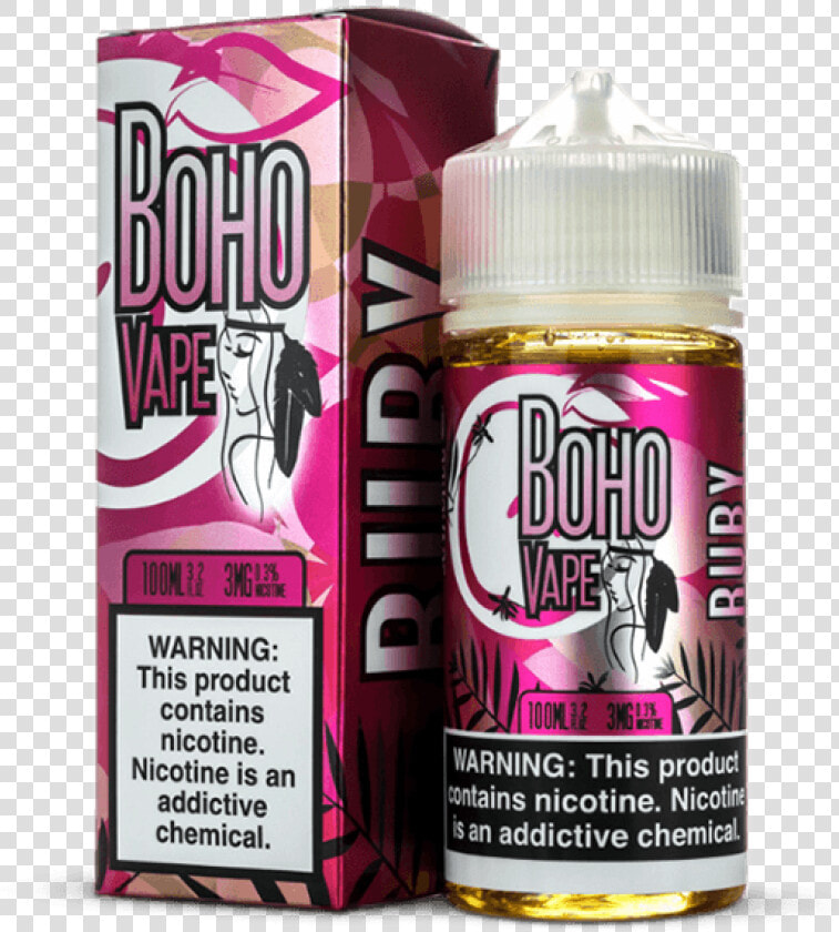 Boho Vape Ruby Salt   Boho Vape Cocochella  HD Png DownloadTransparent PNG