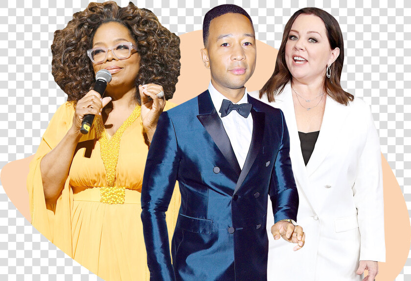 Oprah Winfrey John Legend Melissa Mccarthy   Hosting The Oscars 2019  HD Png DownloadTransparent PNG