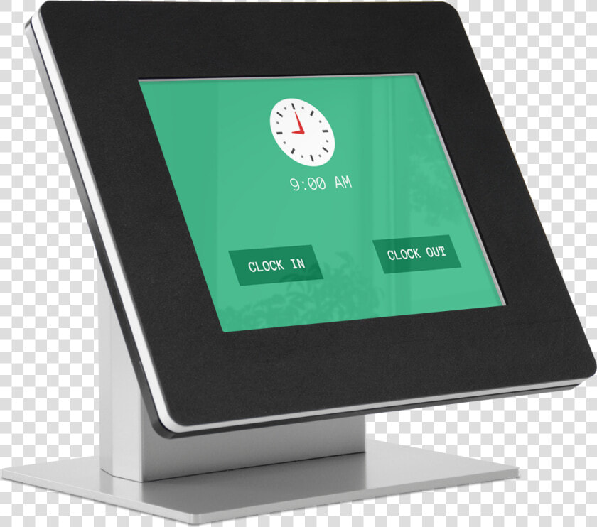 Use A Kiosk As A Timeclock For Your Employees   Sign  HD Png DownloadTransparent PNG