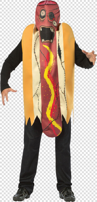 Zombie Hotdog   Png Download   Zombie Hot Dog Costume  Transparent PngTransparent PNG