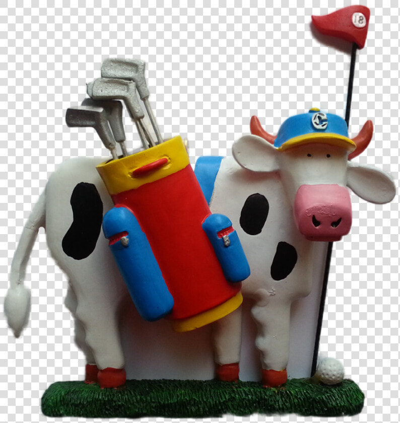 Golfing Cow 2018 09 28 A   Dairy Cow  HD Png DownloadTransparent PNG