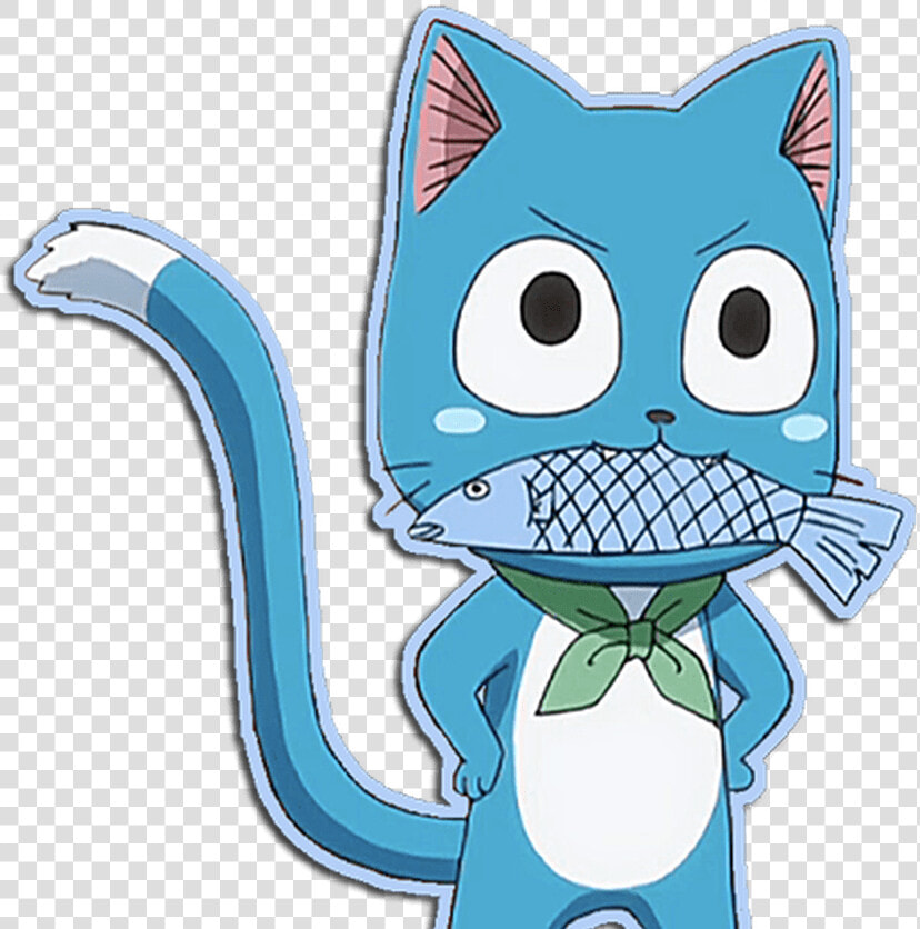 Happy The Cat From Fairy Tale Fairy Tail Happy Render   Happy Fairy Tail Png  Transparent PngTransparent PNG