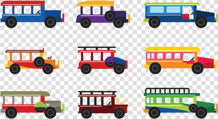 Jeepney Vector  HD Png DownloadTransparent PNG